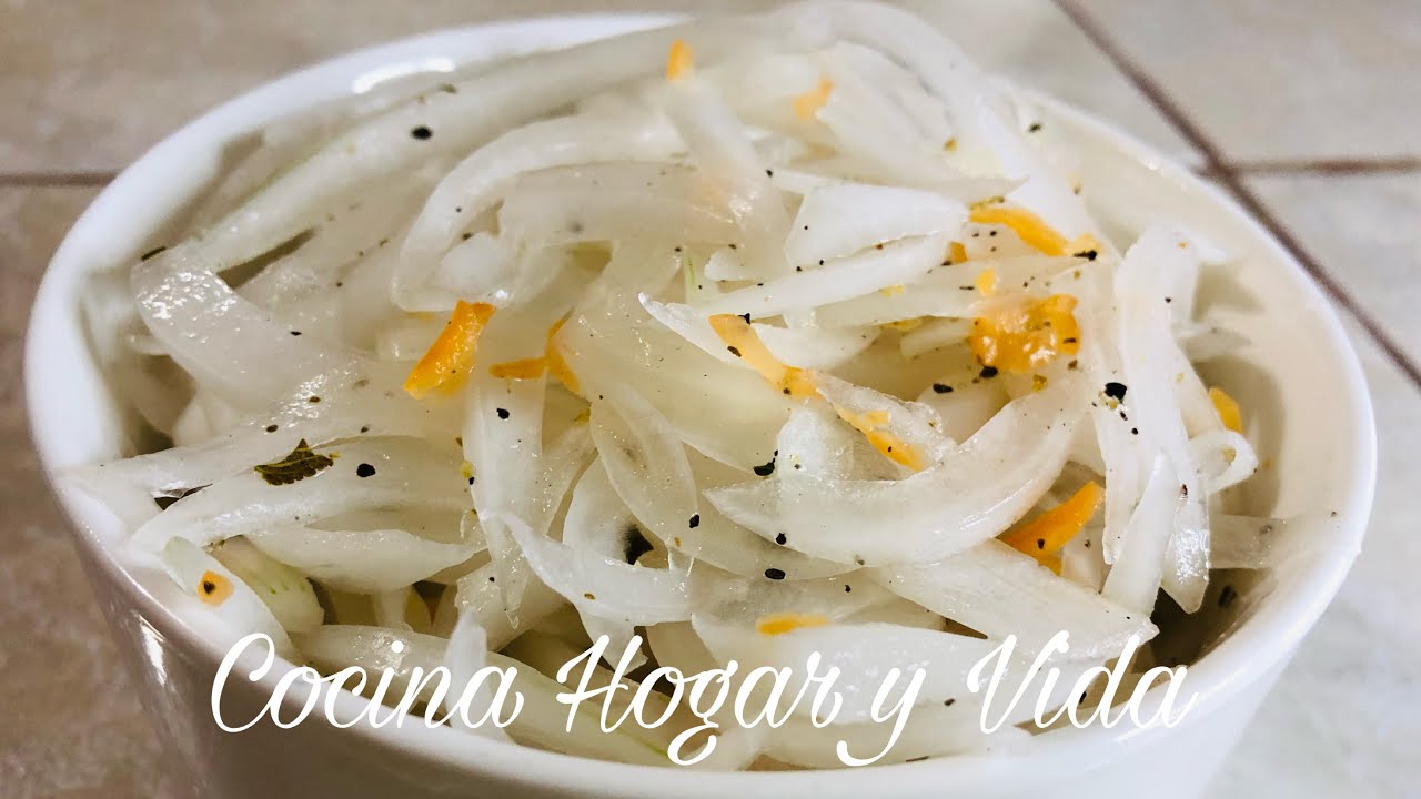 Salsa de Cebolla con Habanero para Carnitas Chicharrones Tacos Dorados y Mas