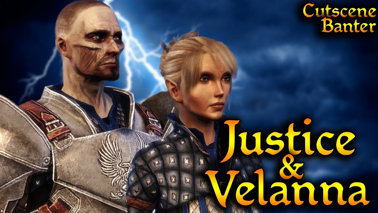 Justice and Velanna Cutscene Banter | Dragon Age: Origins - Awakening