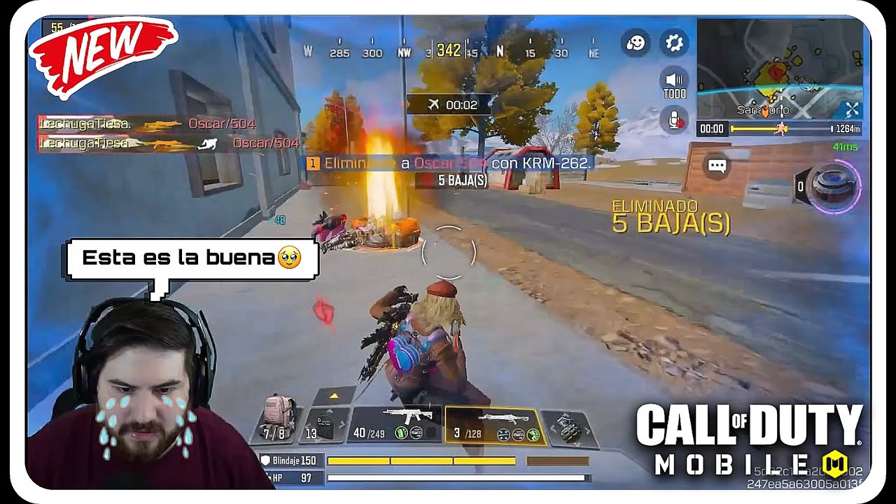 ¿EL OSO HA PERDIDO EL TOQUE?😥NO PUDO SACAR LA WIN😰| CALL OF DUTY MOBILE |