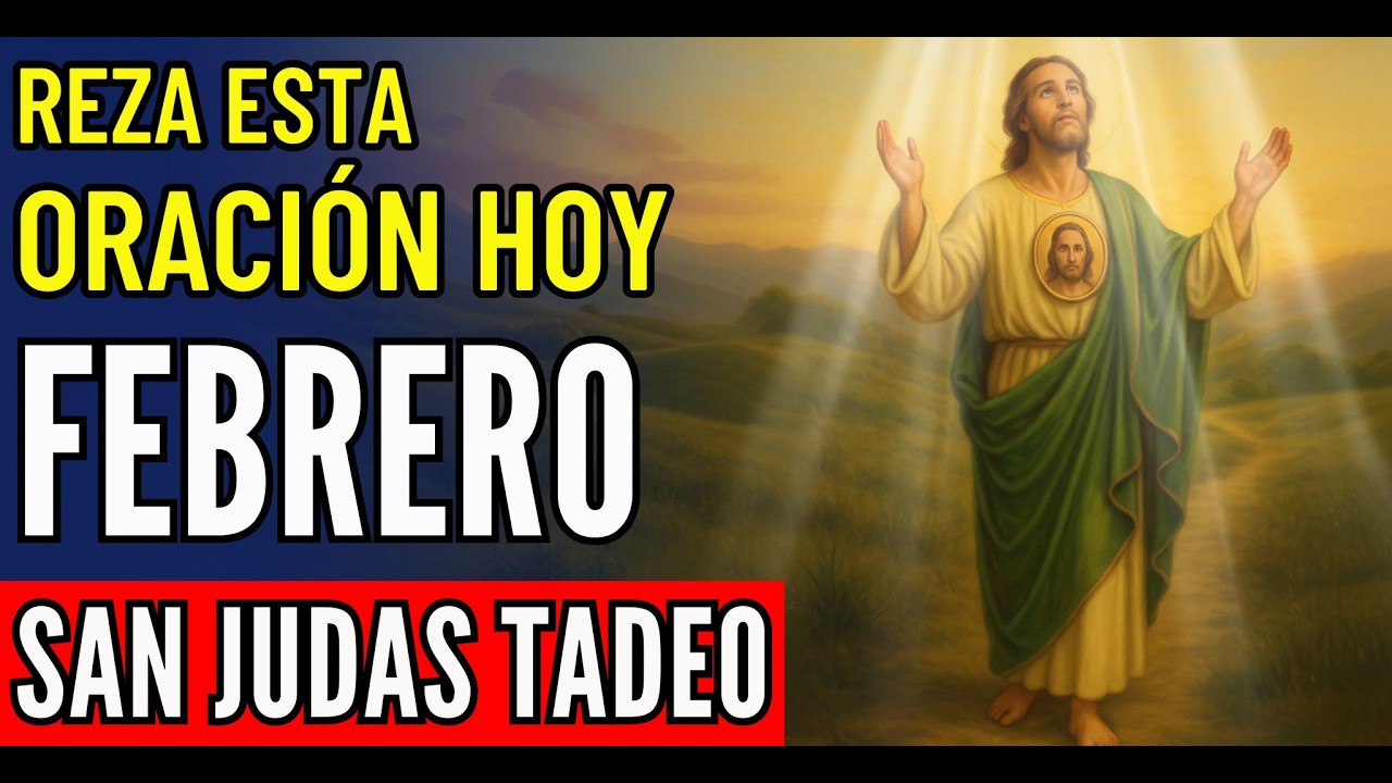 La Oración MÁS PODEROSA a San Judas Tadeo para un milagro imposible