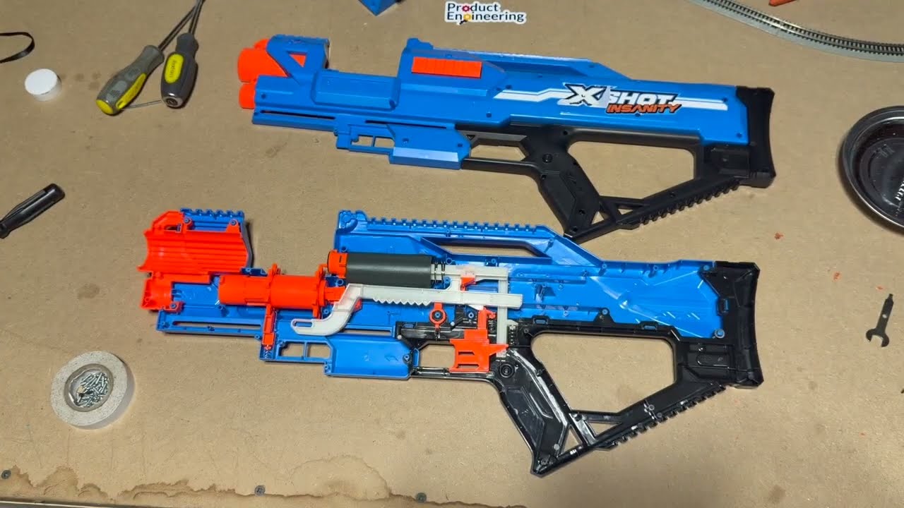 X-Shot Insanity Mad Mega Barrel Mod