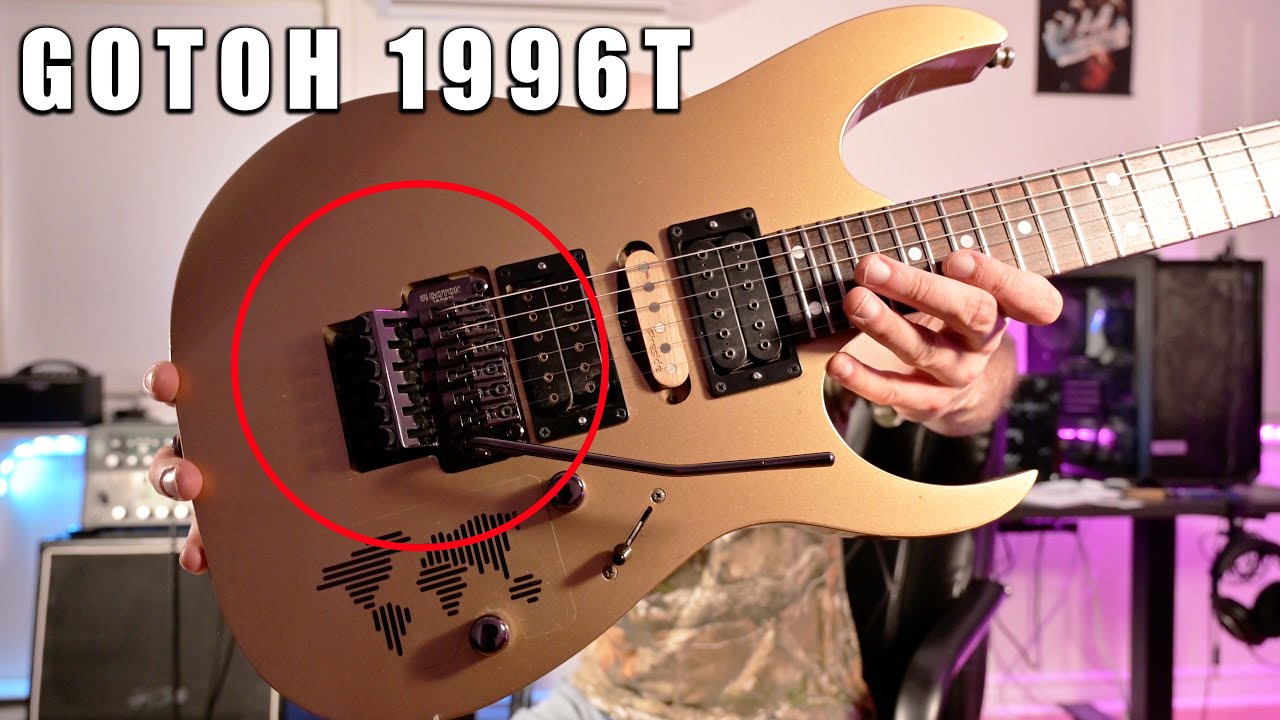 Ibanez RG570 с Gotoh 1996T \\ Работает лучше, чем когда-либо