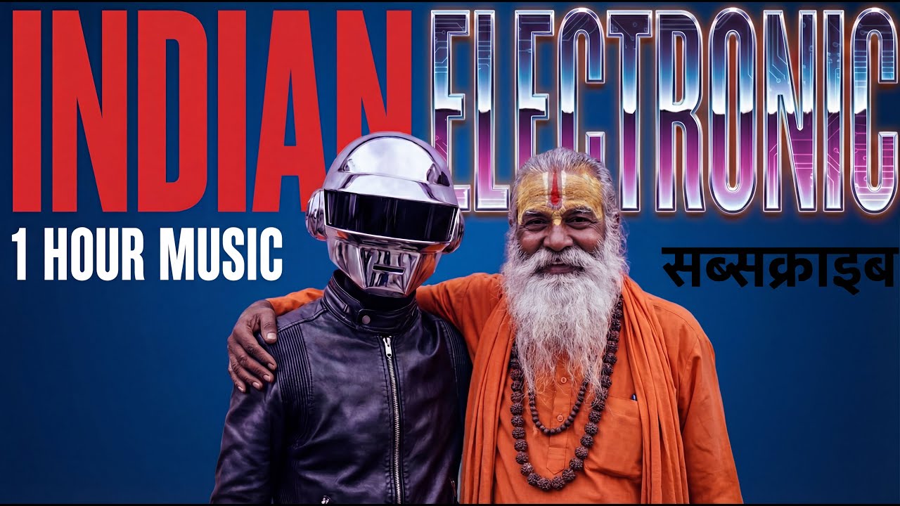 Indian Electronic Groove 🎧 | Deep Organic Drums + Flute Vibes | Focus, Study & Night Drive Music
