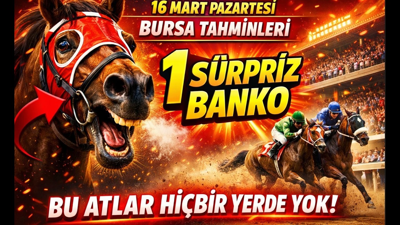 Bursa’da Bugün Kimsenin Görmediği SÜRPRİZ BANKO