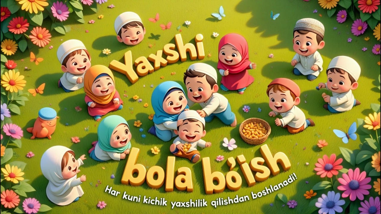 Yaxshi bola bo‘lish — har kuni kichik yaxshilik qilishdan boshlanadi!