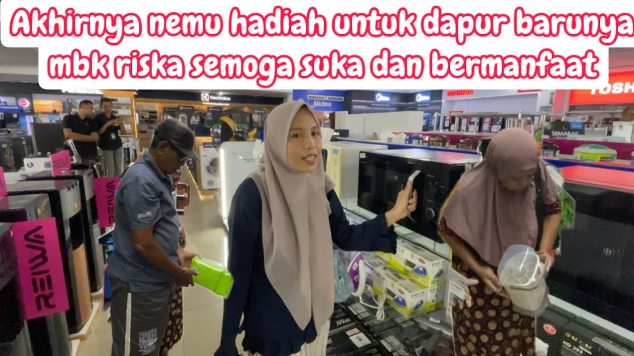 AKHIRNYA NEMU HADIAH UNTUK DAPUR BARU NYA MBK RISKA SEMOGA SUKA DAN BERGUNA