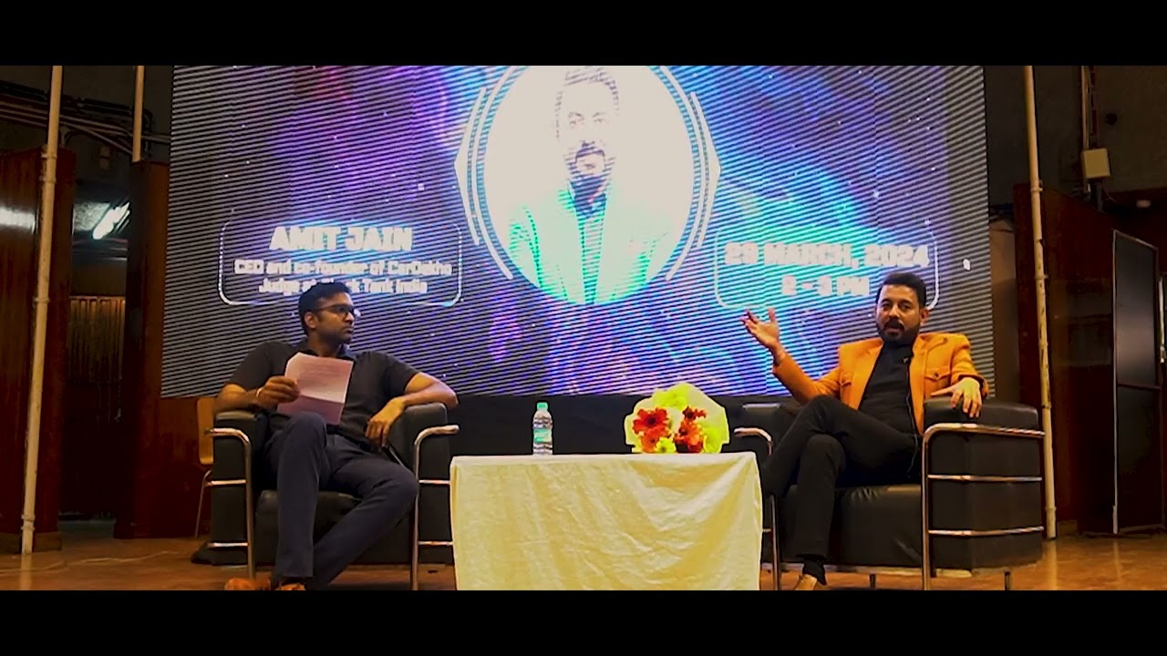 Amit Jain | CEO, CarDekho | TRYST’24 Guest Lectures