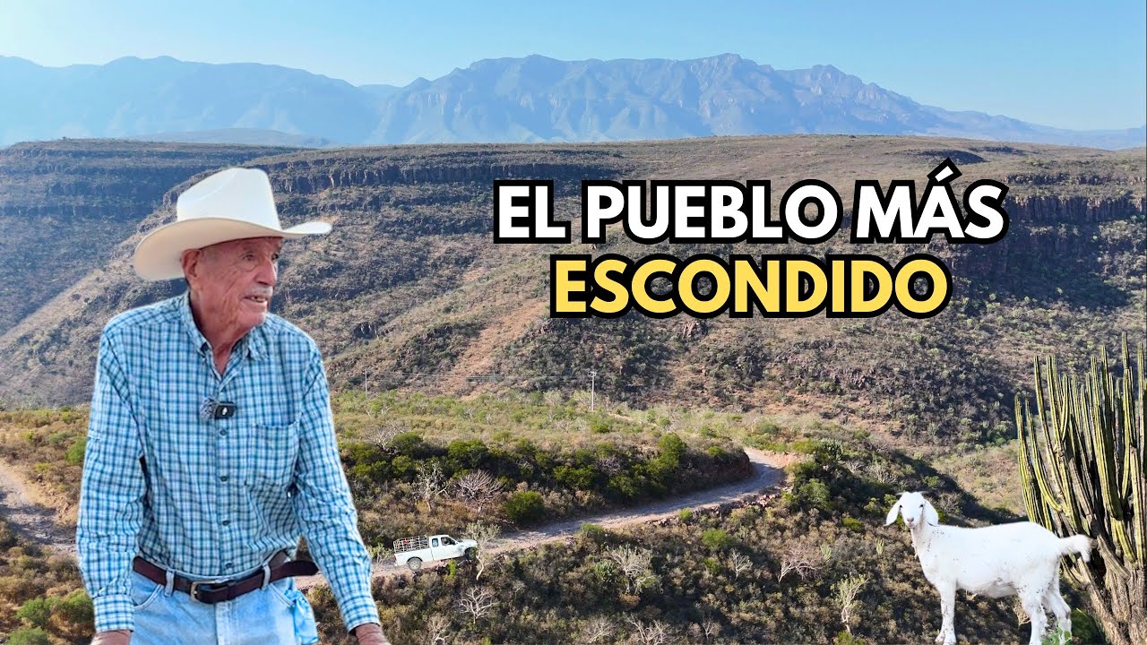 LA INCREÍBLE bajada al PUEBLO escondido en el Cañón, EL CAMINO MAS PELIGROSO DE LA SIERRA