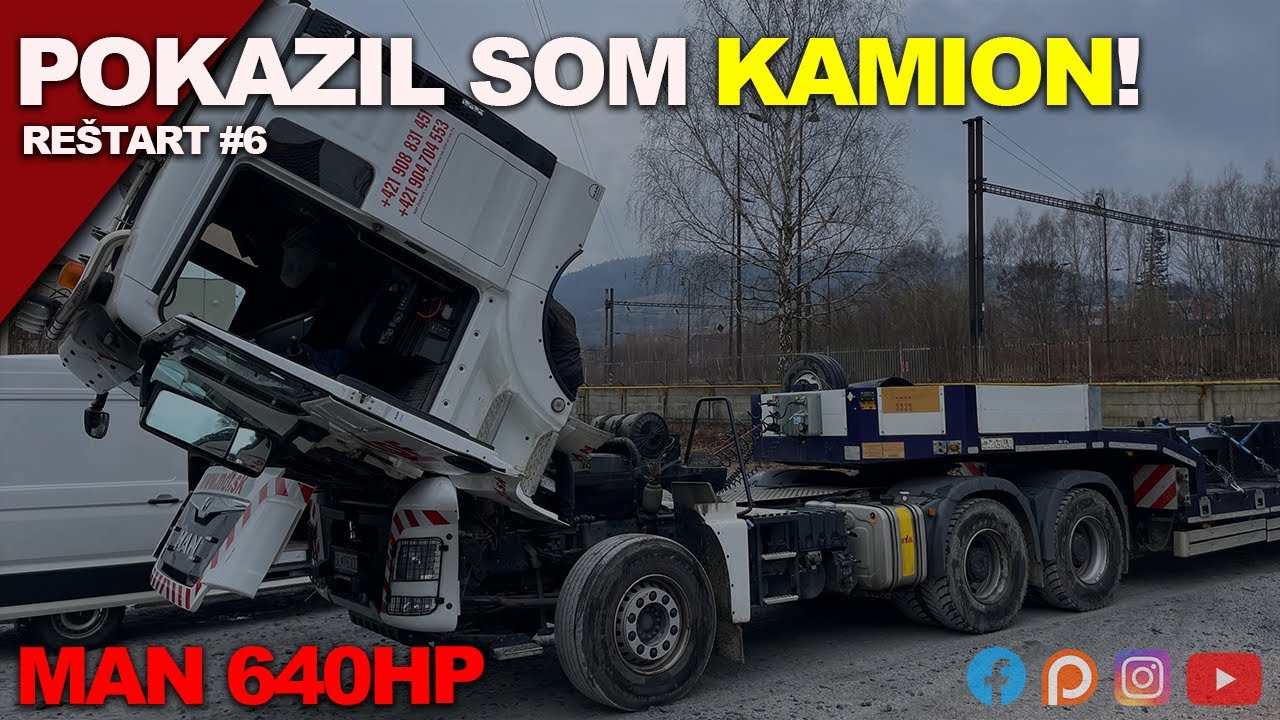 Pokazený MAN 640 koní. #6 #ztapmotors #kosice #man #kamion