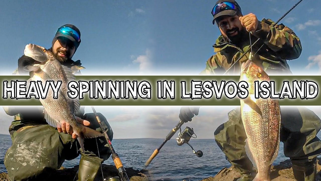 HEAVY SPINNING IN LESVOS ISLAND | DENTEX | YKR HAPPY EEL
