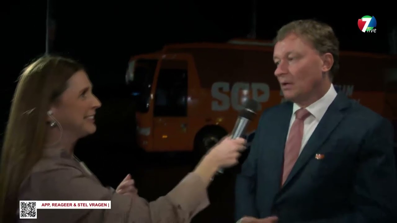 Diederik van Dijk - SGP | reageert op verkiezingsuitslag Verkiezingen 2025