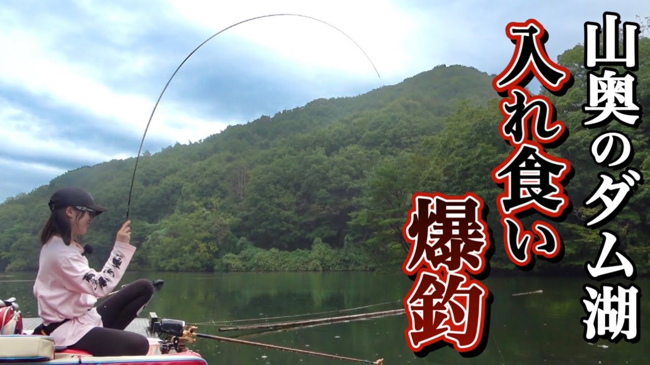 良型のヘラブナが入れ食い！！山奥のダム湖で両ダンゴへらぶな釣り【円良田湖】