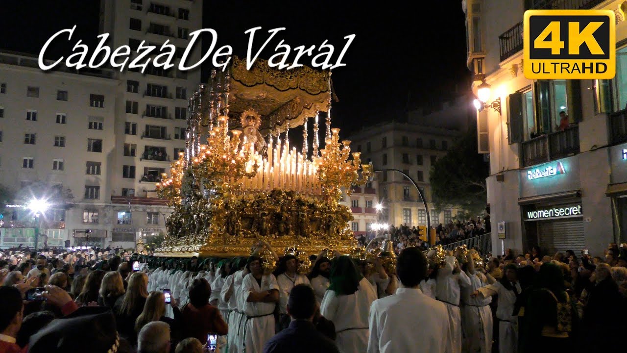 ESPERANZA C/LARIOS SEMANA SANTA MÁLAGA 2017 4K