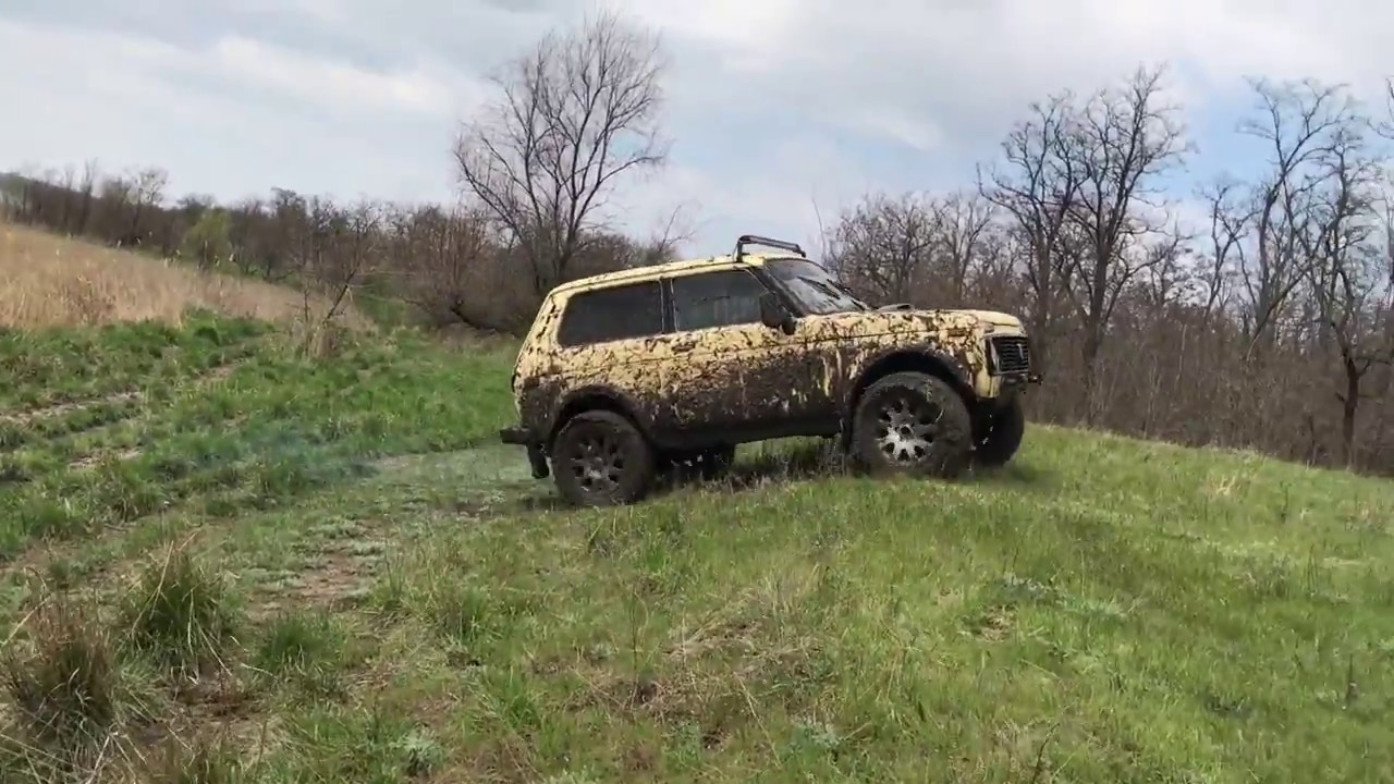 Нива на COLLIN'S -MUDMAX M/T off road 205-80 R 16 снова брод и гряземес родник💯🔝💪🏻 # 2 . ВРР 001