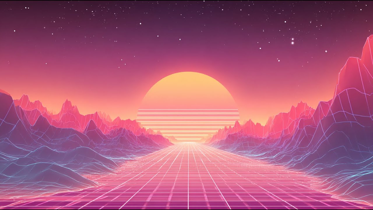 🌇 Neon Horizon – Chill Synthwave Journey into a Dreamy Sunset