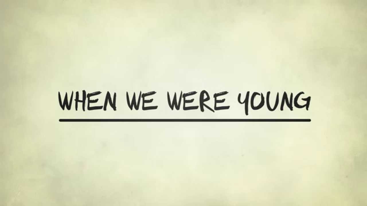 Bilson - When We Were Young (Official Lyric Video)