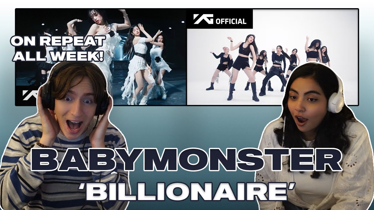 BABYMONSTER - BILLIONAIRE Exclusive & Normal Performance Video ReactionㅣMusic Producer Couple React