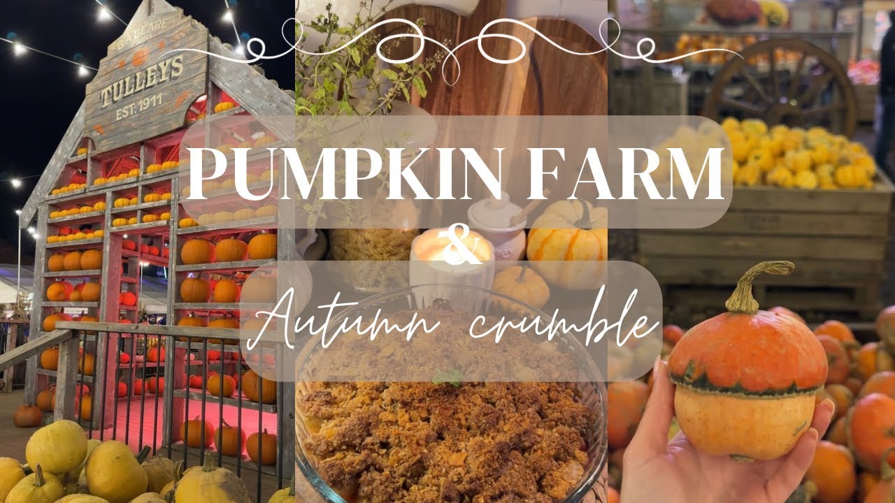 Slow Living English Countryside Vlog | Tulleys Pumpkin Festival🎃Cosy Autumn Evening & Autumn Crumble