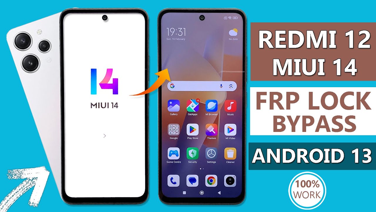 Redmi 12 Miui 14 FRP Bypass/Unlock Without PC - Without Backup/Restore | Miui 14 FRP Bypass 2024 |