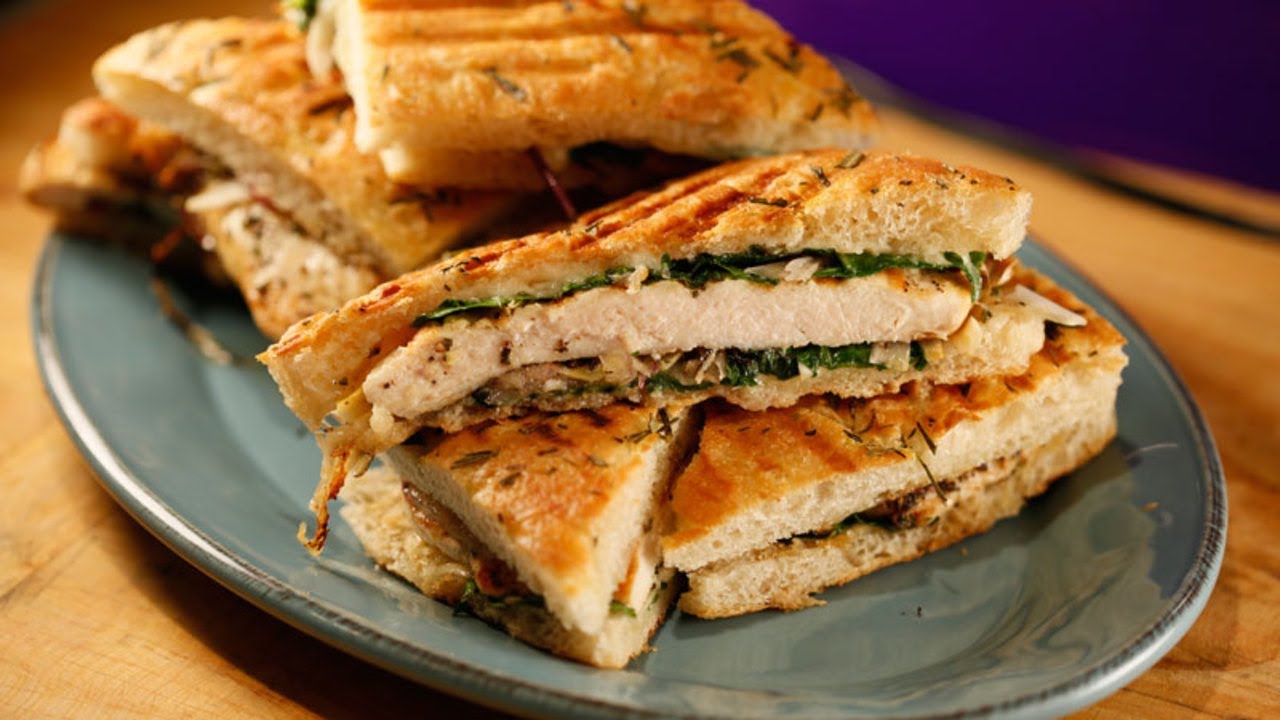 Grilled Rosemary Chicken Melts
