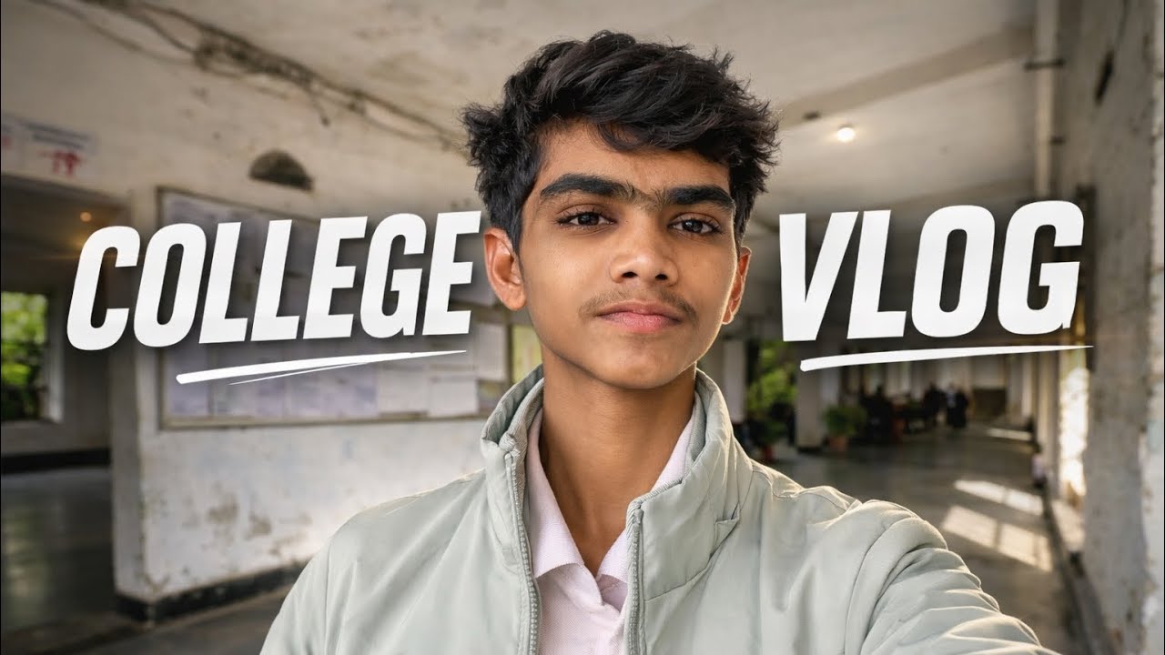 Welcome To My COLLEGE VLOG…
