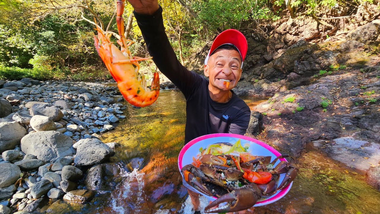 Don Jose Pesca y cocina camaron y cangrejo de riachuelo