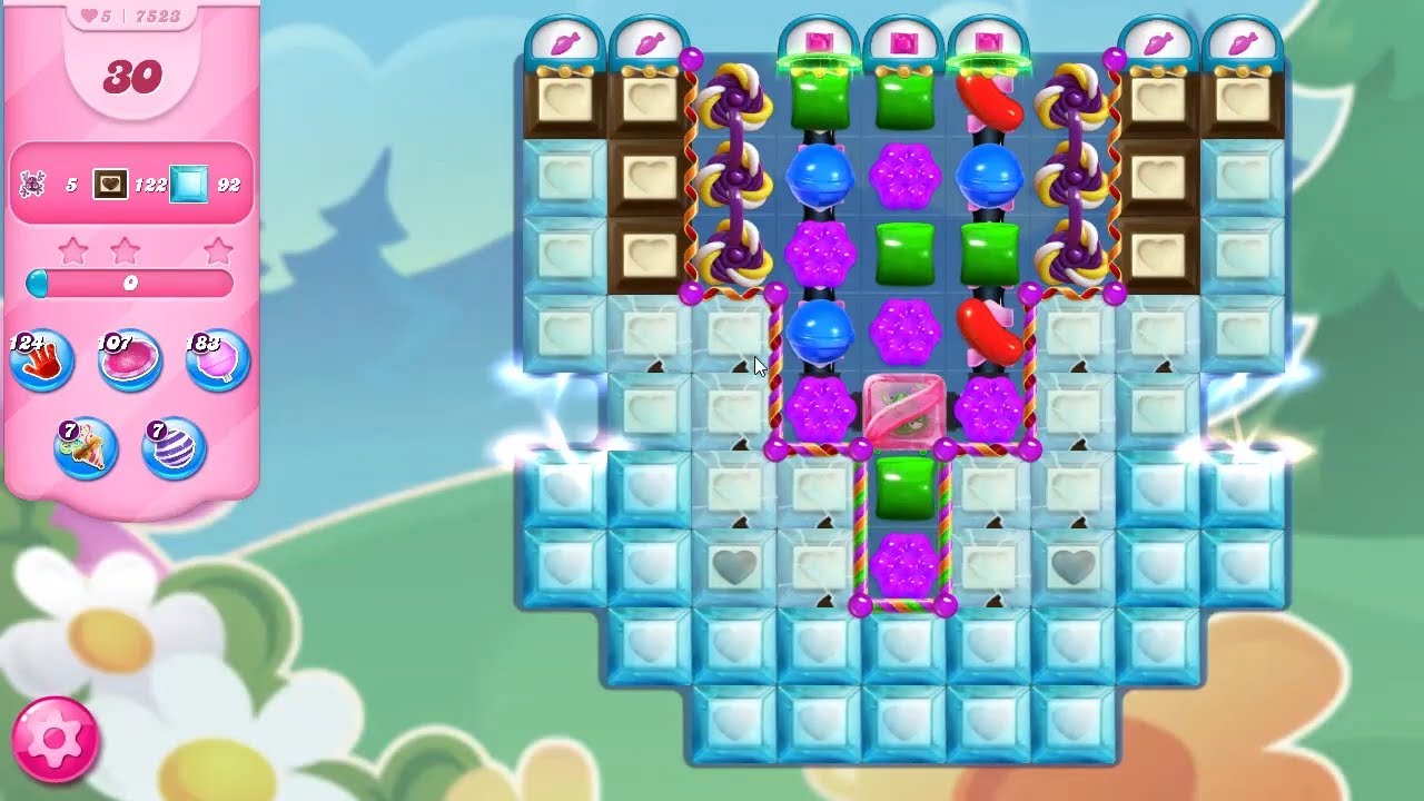 Candy Crush Saga LEVEL 7523 NO BOOSTERS