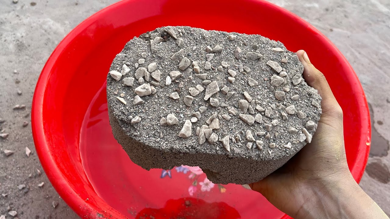 New || Stoney Texture || Water crumbling ASMR || Satisfying and relaxing ASMR 