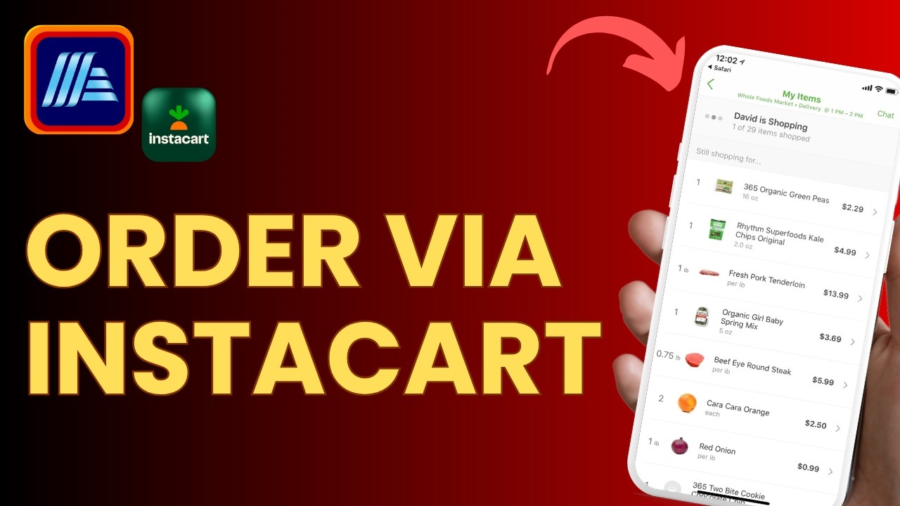 How to Order Aldi Groceries Online via Instacart