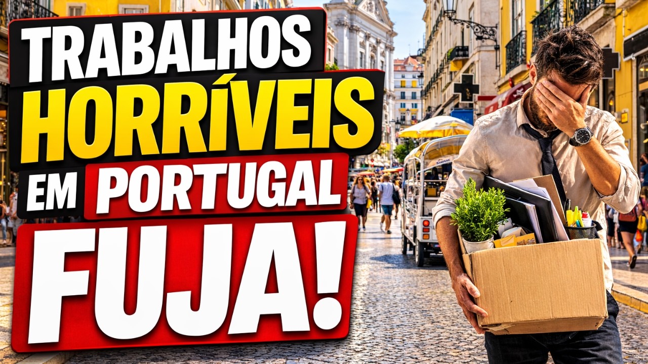 TRABALHOS MAIS DIFÍCEIS E HORRÍVEIS EM PORRUGAL, TARBALHOS QUE SE DEVEM EVITAR EM PORTUGAL