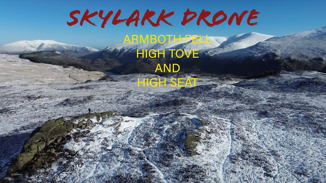 A Birds Eye View of a Winter Wonderland.  SKYLARK DRONE ARMBOTH HIGH TOVE AND HIGH SEAT 17thFeb2026