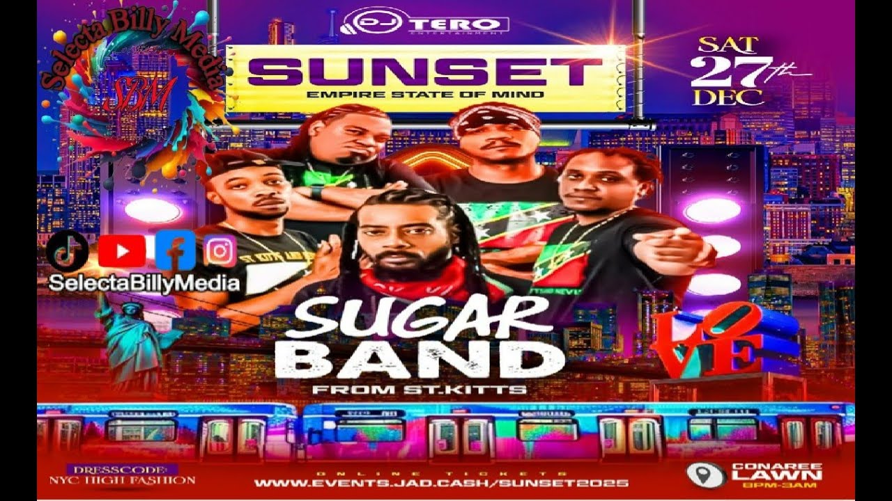 Sugar Band live Audio at Sunset Empire State Of Mind 2025
