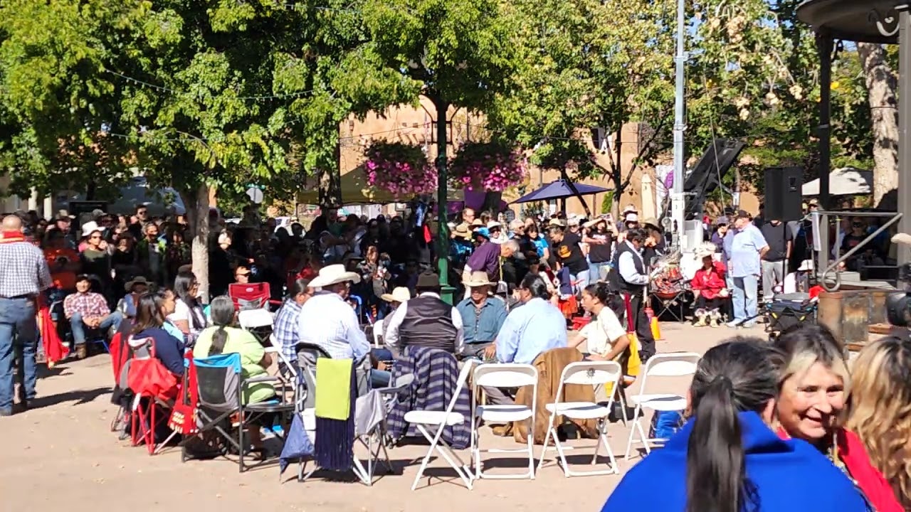 INDIGENOUS PEOPLES DAY 2023 – SANTA FE  POW WOW  -GOURD DANCE HONORING - ROUND 1