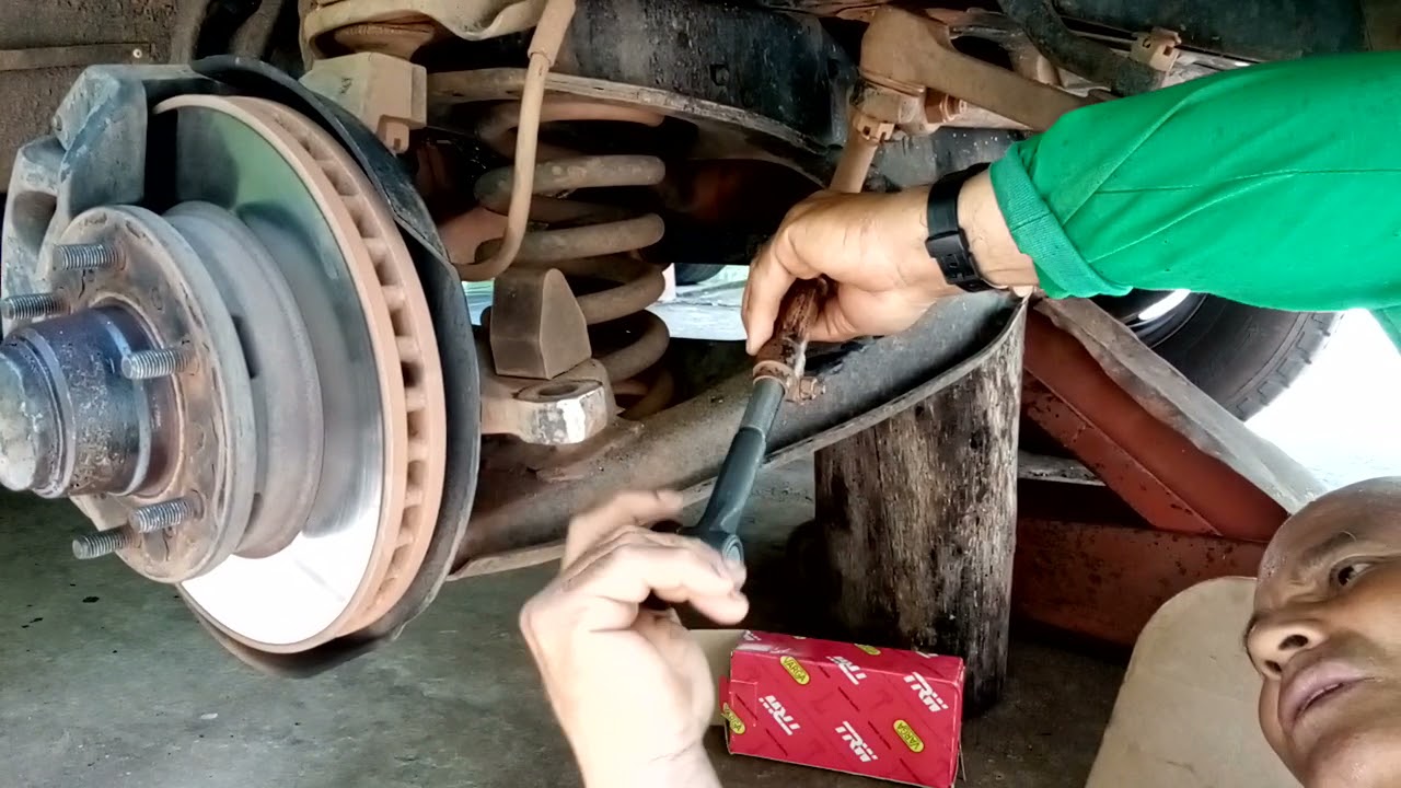 Trocando terminal de direção curto da D20.