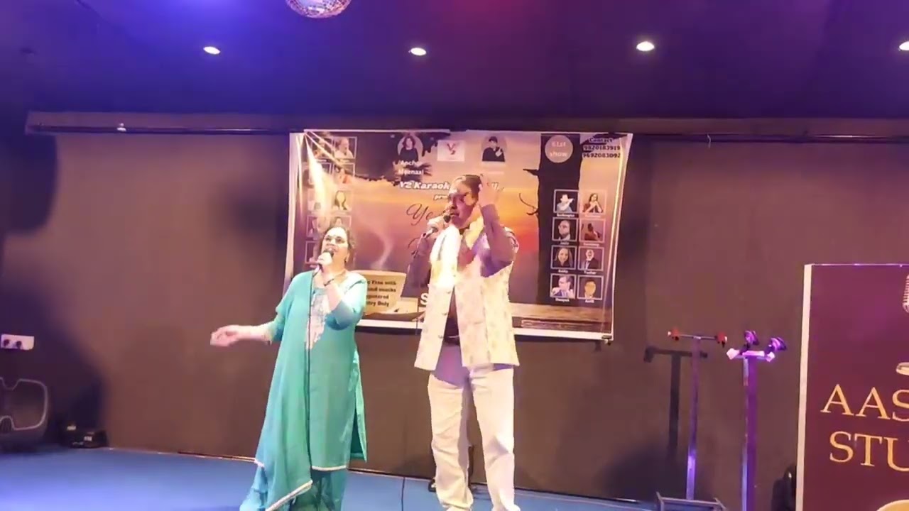Sudeepto & Sudeepa sings Teri Bindiya re.....
