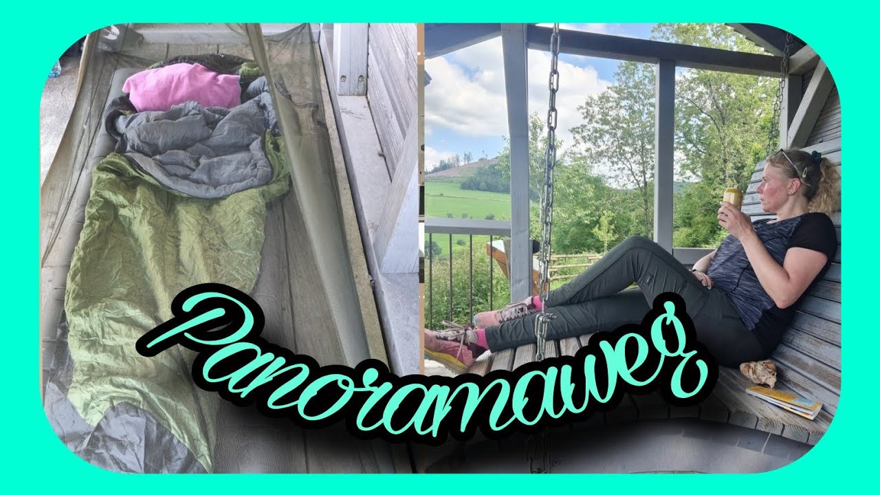 Rothaarsteig Spur : Panoramaweg 🥾 / ⛺ Overnight Abbruch ❌🦝 Kungfu Marder