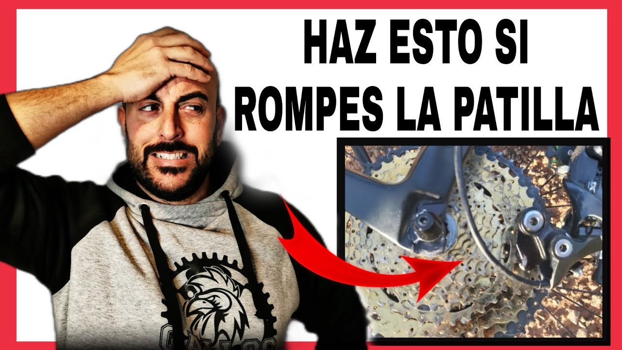 QUE HACER CUANDO SE ROMPE LA PATILLA DEL CAMBIO😮 [Gallos MTB]