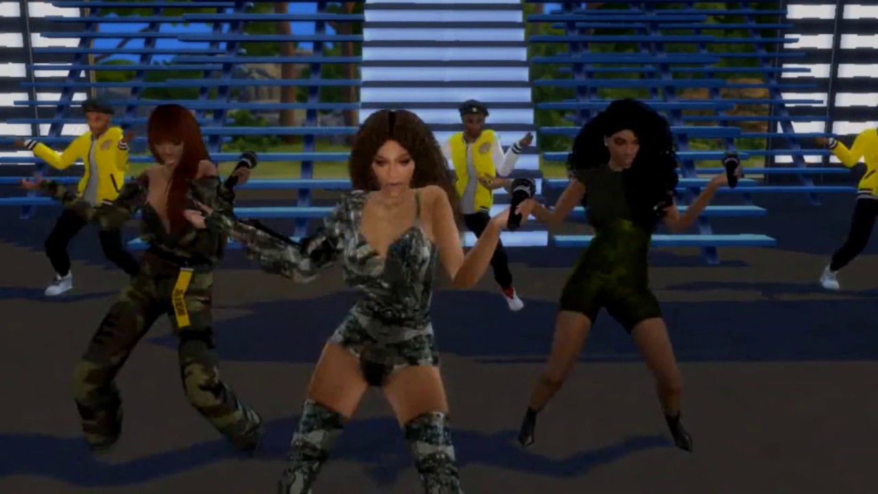 Beyonce ft Destiny's Child - Soldier (Beychella) Live (The Sims 4)