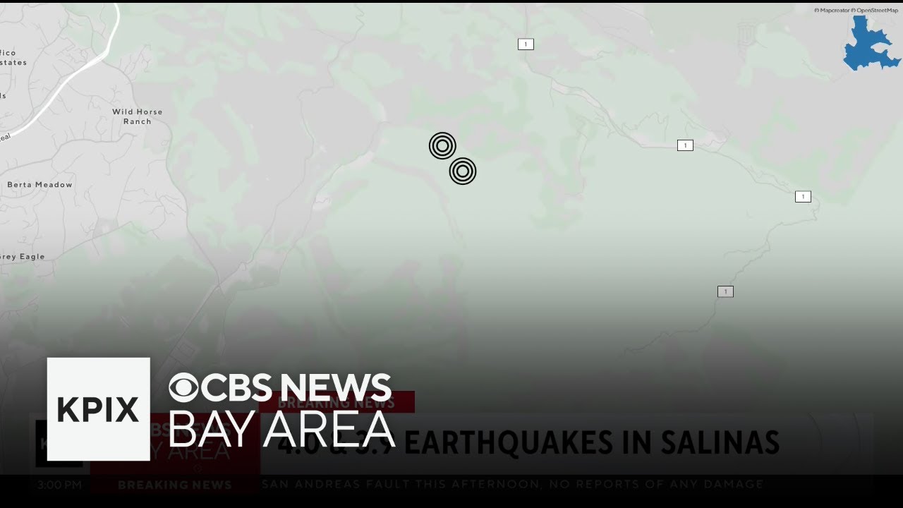 USGS scientist discusses Thanksgiving Day earthquakes that struck near Salinas
