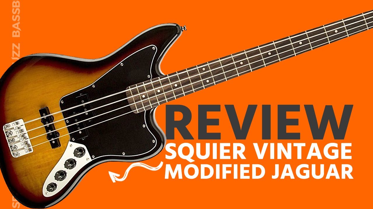 Squier Vintage Modified Jaguar (Blindfolded Bass Review)