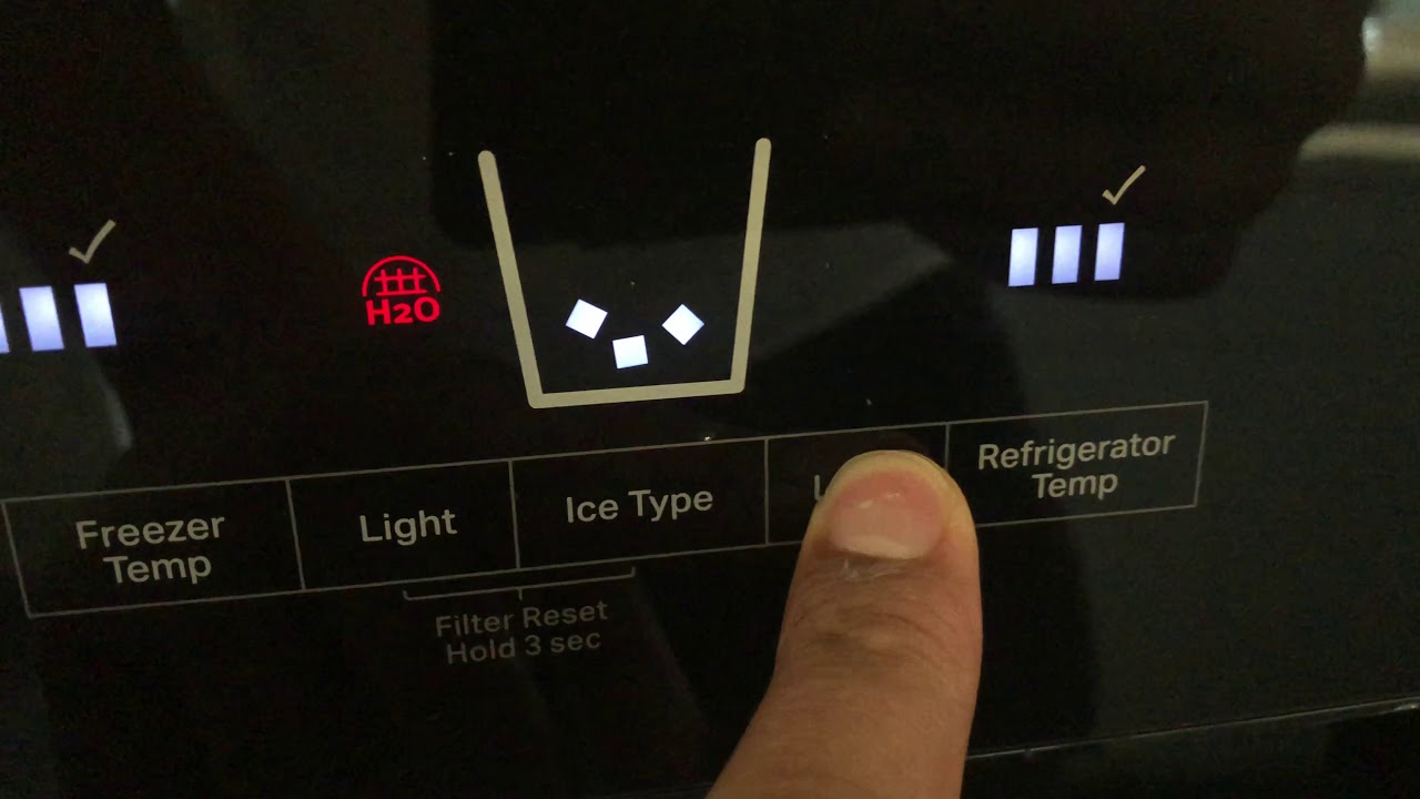 Whirlpool Refrigerator - How to Lock/Unlock Water and Ice Dispenser