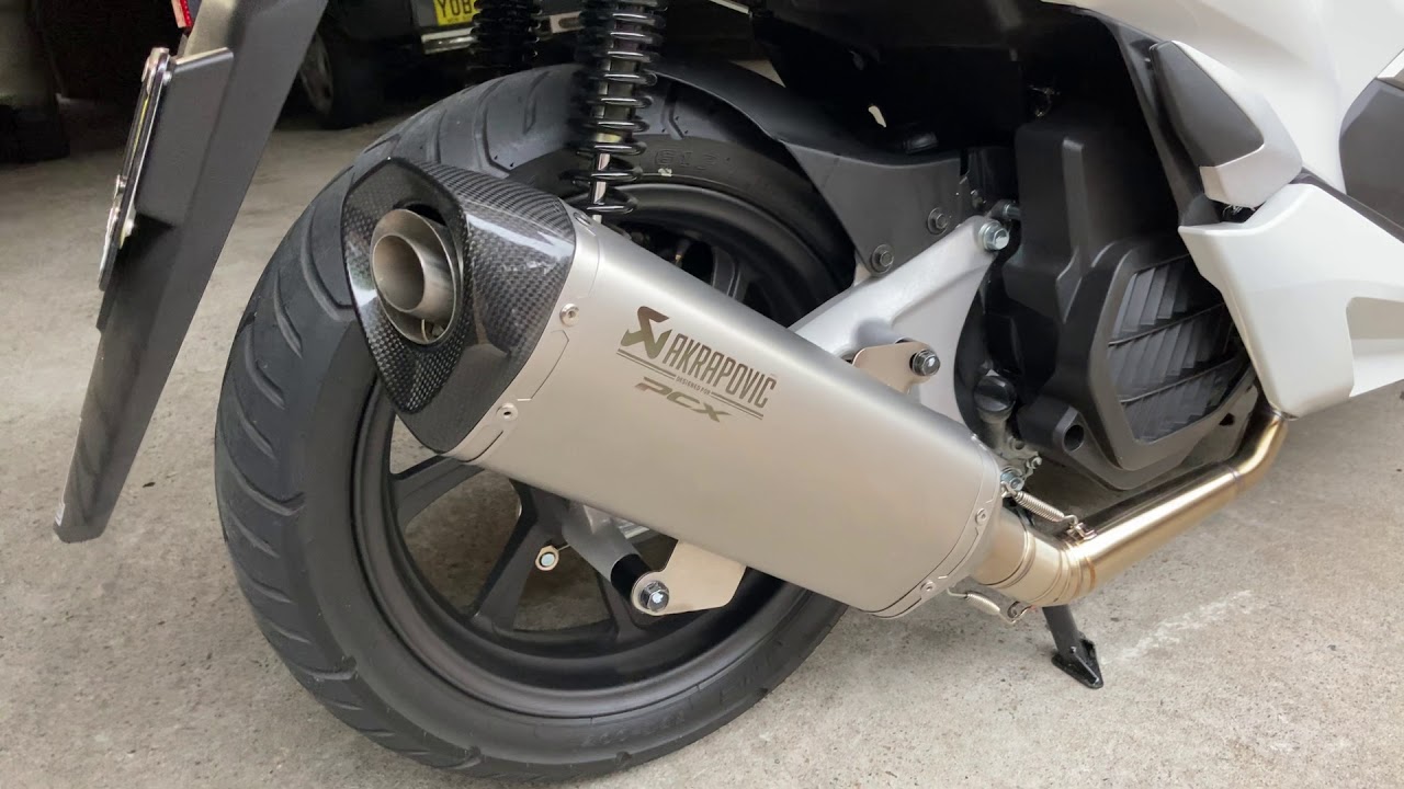 HONDA PCX 150 2020  AKRAPOVIC PCX EXHAUST