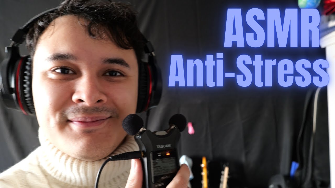ASMR FRANÇAIS ANTI-STRESS TRÈS PROCHE DU MICRO AVEC LA SENSIBILITÉ DU MICRO AU MAX