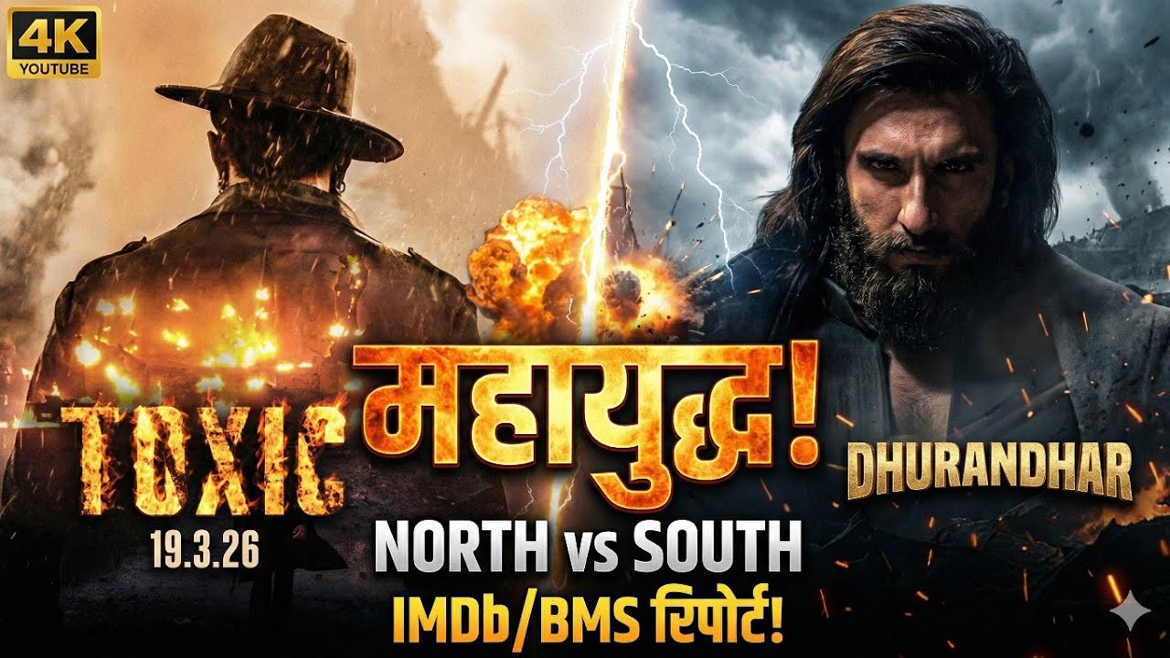 💹TOXIC vs DHURANDHAR: कौन जीतेगा 2026 का सबसे बड़ा महायुद्ध? 😱 Box Office Prediction