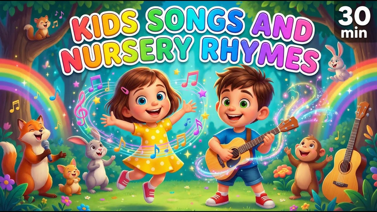 Best Kids Songs and Nursery Rhymes Collection | 30 Minutes of Fun & Learning