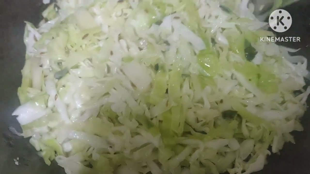 Village-Style Cabbage Sabji:&nbsp;Authentic taste cooked in a iron kadai at home #authenticfood #youtube 