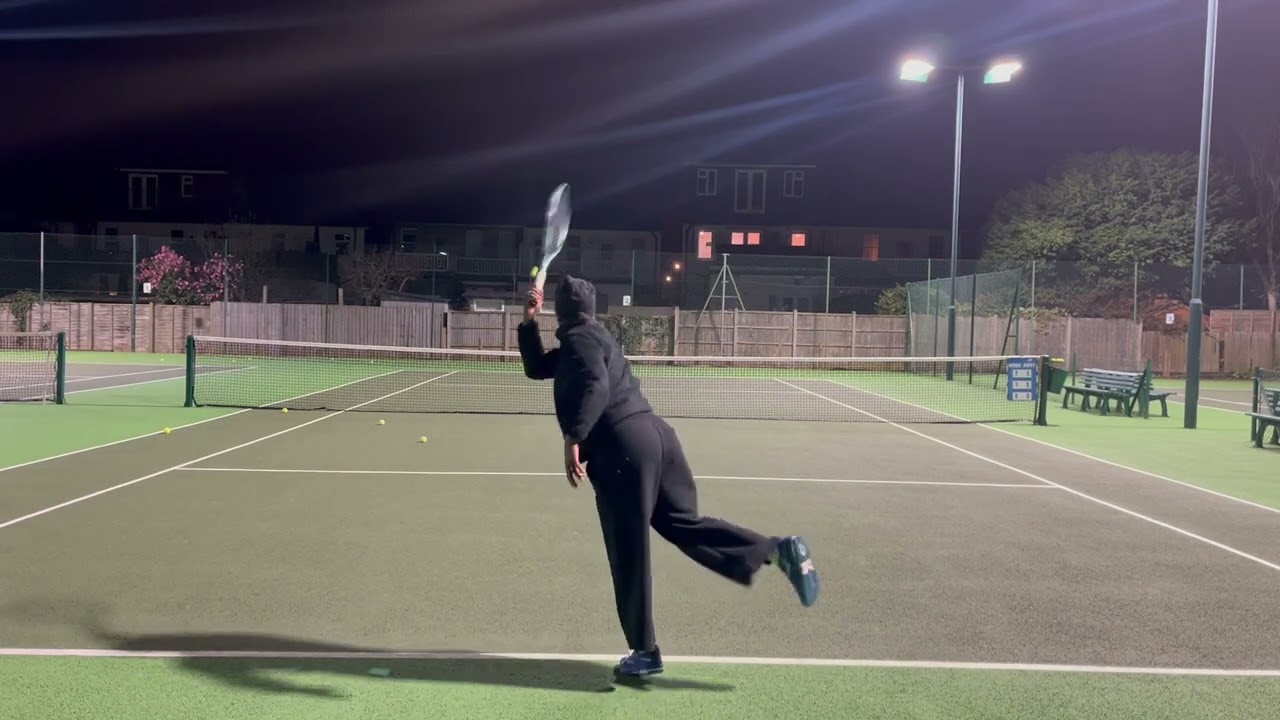 late night quick serve practice