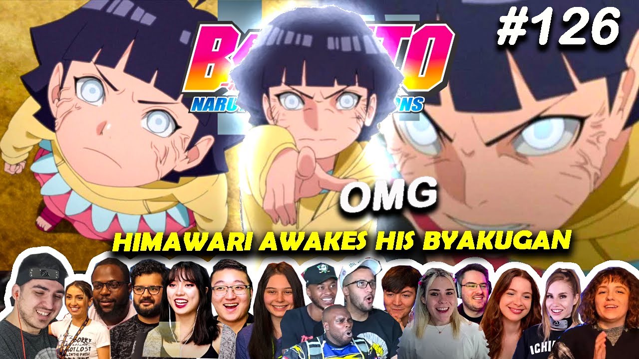 Химавари пробуждает свой Бьякуган👁️Химавари и Шукаку😲BORUTO 126 Reaction Mashup [Боруто - Реакции...