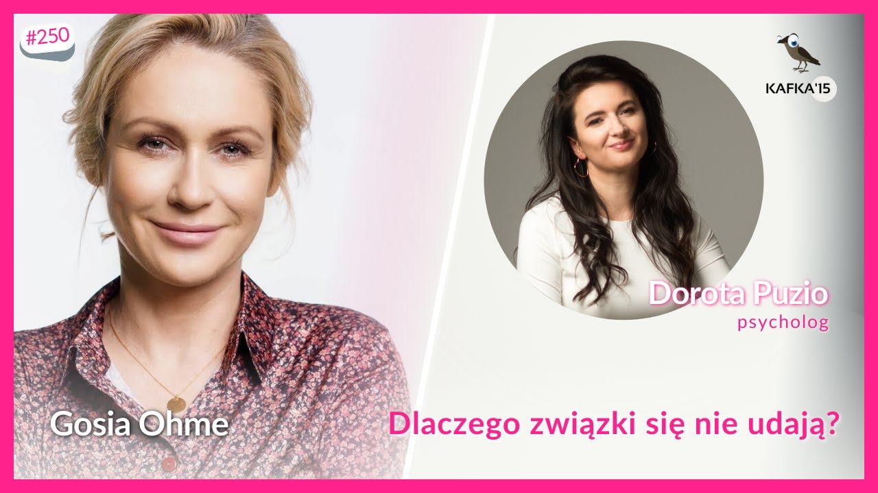 Problemy w relacjach pod lupą - Dorota Puzio Gosia Ohme | Kafka'15 odc. 250