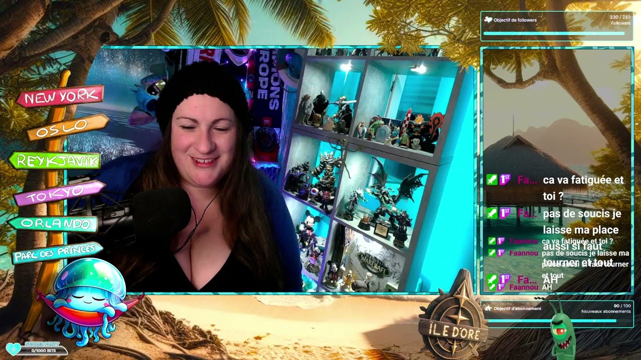🌴Des huntresses perdues sur Overwatch 🤫 avec @oxyria 🌴  !discord !ytb !gif 🌴